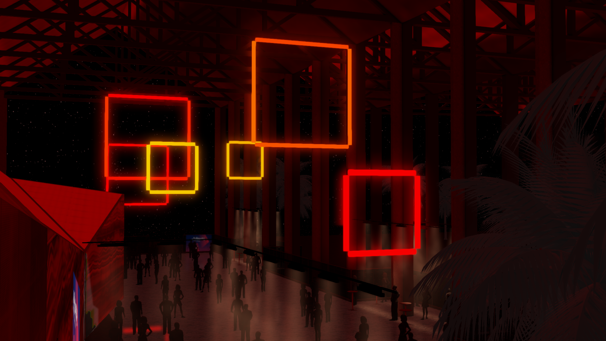 SCENO carre V - nefs 4 - red